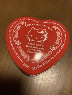 小物いれ　キティちゃん　ハート型缶