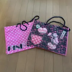 PINK-latte ショッピング袋2点セットのサムネイル