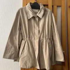 値下げ自由区　春秋ジャケット40　ベージュ