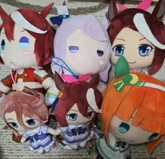 ウマ娘 ぬいぐるみ トウカイテイオー メジロマックイーン ナリタタイシン