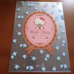 ハローキティ A4クリアファイルフコク生命のサムネイル