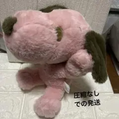 ピンク色スヌーピー　ぬいぐるみ