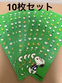 スヌーピー ステッカーシート 10枚セット
