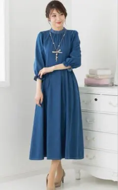 デニムワンピース