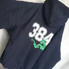 GU ポケモン レックウザ ヘビーウェイト パーカー XL 　ネイビー キャラ