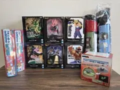 ドラゴンボール・ロゴラグマット・ビッグデスクマット　プライズフィギュアまとめ売り