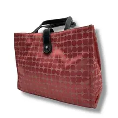 ケイトスペード　トートバッグ　キャンバス　レザー　肩掛け