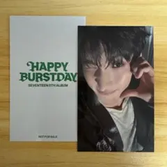 SEVENTEEN DK ドギョム HBD ユニバ 特典 トレカ