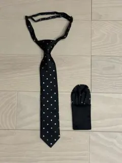 COMME CA ISM ネクタイ ポケットチーフ セット