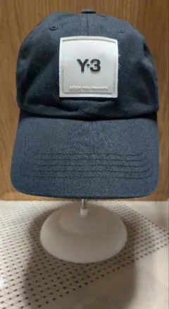 【美品】Y-3 (ワイスリー) SQUARE LABEL CAP HF2143