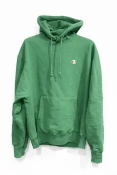 Champion チャンピオン パーカー　グリーン　リバースウィーブ