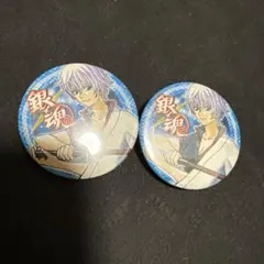 銀魂 坂田銀時 神楽 2014 ジャンプフェスタ ミニ缶バッジ - メルカリ