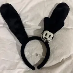 オズワルド　ディズニー　カチューシャ 黒