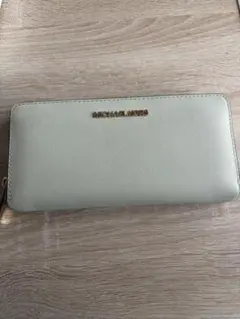 MICHAEL KORS ライトグリーン 長財布