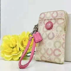 美品 COACH PVC キーリング付きケース オプアート m794 美品 COACH PVC キーリング付きコインケース オプアート m794 - メルカリ