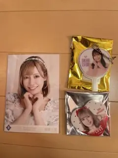 イコラブ ミニくじ 缶バッジ 生写真 諸橋沙夏