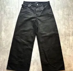 goar archive STRAPPED OIL STRAIGHT PANTS - メルカリ