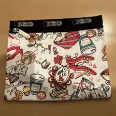 【美品】LeSportsac レスポートサック ポーチ