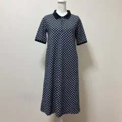 ジュンコシマダ　ロングワンピース　ヨット　ワンピース　柄　アート　夏　素敵