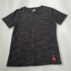 値下げ　DIVINER ダークグレー Vネック Tシャツ M　ディバイナーのサムネイル