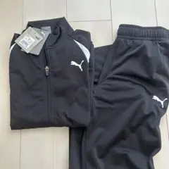 PUMA ジャージ上下セット ブラック 160