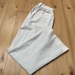 ユナイテッドアローズ　ワイドパンツ　ホワイト