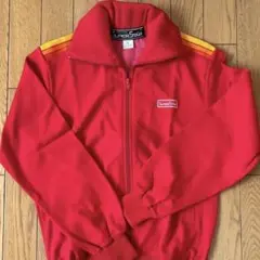 【新品】【昭和レトロ】ミズノ SUPERSTAR ジャージ上 赤S 美津濃