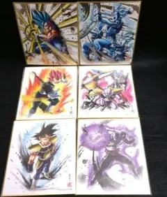 ドラゴンボールZ アマダ 2003年トレカ 裏面一枚絵コンプセット×4