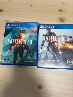 まとめ売り　PS4 バトルフィールド2042 バトルフィールド4 2本セット