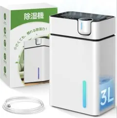 除湿機 空気清浄機能 HEPA13フィルター付き 3Lタンク ペルチェ式