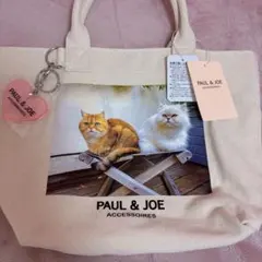 ポール&ジョー PAUL & JOE ACCESSOIRES トートバッグ 猫柄のサムネイル