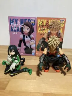 僕のヒーローアカデミア　ブレイクタイムコレクション　爆豪　お茶子　蛙吹　セット