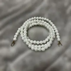 ホワイトパールショルダーストラップ