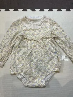 モイモルン　花柄ロンパース 90cm