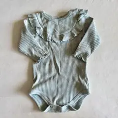 BREEZE フリル付きロンパース 70サイズ