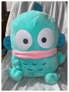 【美品】ハンギョドン 超超BIGぬいぐるみ かしげポーズ サンリオのサムネイル