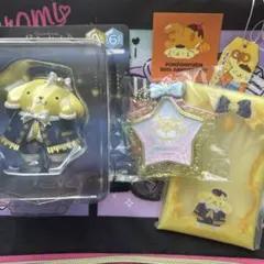 ポムポムプリン　サンリオ　　くじ　フォトフレームセット