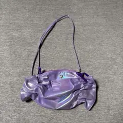 しなこちゃんキャンディ型ショルダーバッグパープル