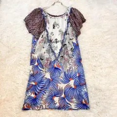 Max Mara STUDIO マックスマーラ ノースリーブワンピース 総柄 - メルカリ