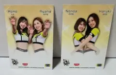 タイガースガールズ☆BBM2025チア☆インサート全2種セット☆