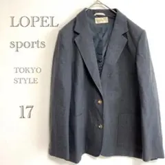 LOPEL sports ジャケット スーツ 上着 グレー 大きいサイズ 17