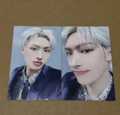 ミンギ　トレカ　2種　初回A birthday ATEEZ 1