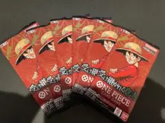 ワンピースカード　受け継がれる意志　未開封　6パック