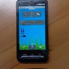 【ジャンク品】F-12C Fujitsu スマートフォン 本体 ブラックのサムネイル