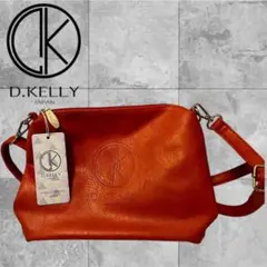D.KELLY ディーケリー ショルダーバッグ オレンジ 新品タグ付き　鞄のサムネイル