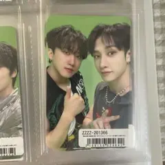 スキズ FC Social path ユニットトレカ バンチャン　チャンビン