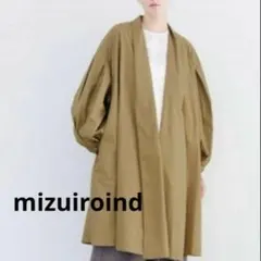【美品】ミズイロインド mizuiroind コットンボリュームスリーブコート mizuiroind ミズイロインド コットンボリュームスリーブコート - メルカリ