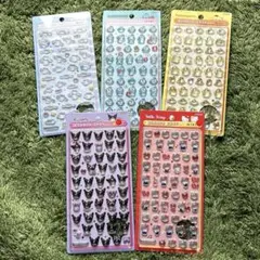 ボンボンドロップシール　サンリオ　MINI 5種セット　ポムポム　ハンギョドン