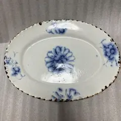伊藤聡信　花模様の陶器小皿2枚セット 伊藤聡信 花模様の陶器小皿2枚セット 伊藤聡信さん作陶の