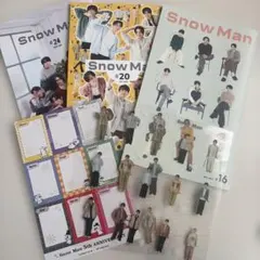 Snow Man 会報セット バースデーカード